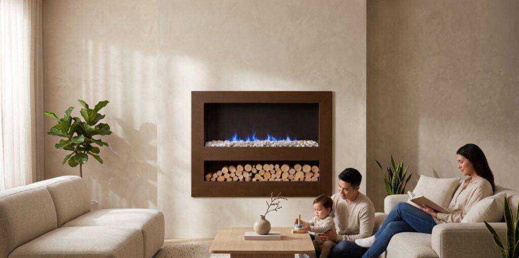 Chimenea Moderna Rustica