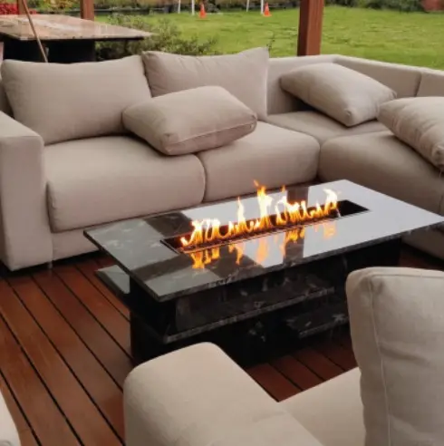 centro de fuego moderno