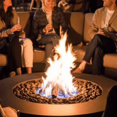 CENTRO DE FUEGO REDONDO