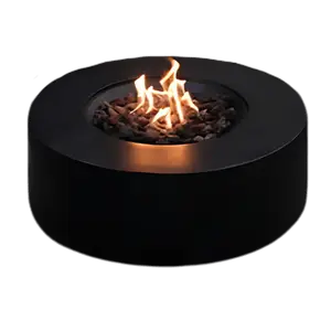 centro de fuego redondo