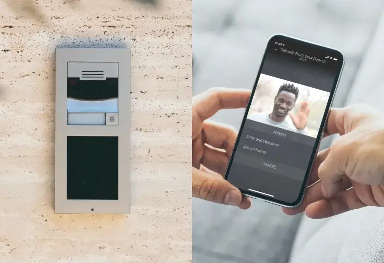 Estaciones de puerta y timbres con video